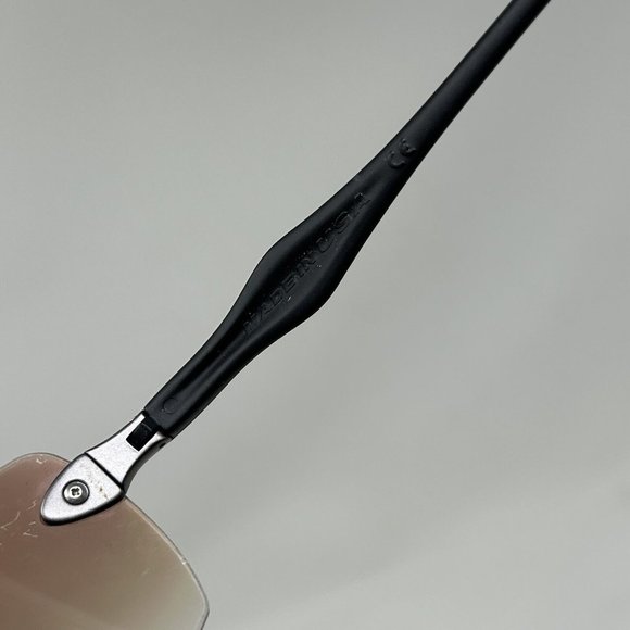 Oakley Dartboard Sunglasses Frame Only Rimless Shield Matte Black Scratched Lens main image 5